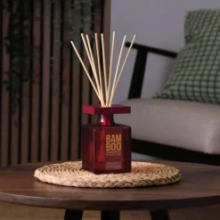 Room Diffuser BAMBOO Fragrance Diffuser Pomegranate & Pepperwood 70ml Clearance