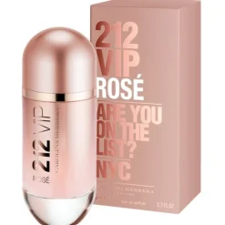 212 VIP Rose Carolina Herrera Eau de Parfum Spray 80ml New