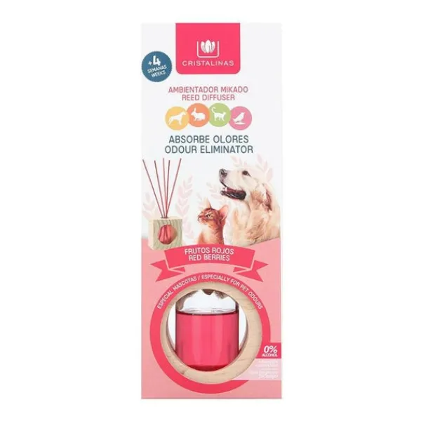 Pets Reed Diffuser Cristalinas Red Berries Pet Odour Eliminating Diffuser 30ml Online