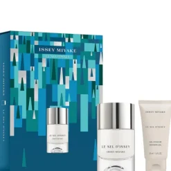 L'Eau D'Issey Pour Homme Issey Miyake Le Sel D'Issey Eau de Toilette Spray 50ml Gift Set Hot
