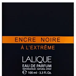 Encre Noire A L'Extreme Lalique Eau de Parfum Spray 100ml New
