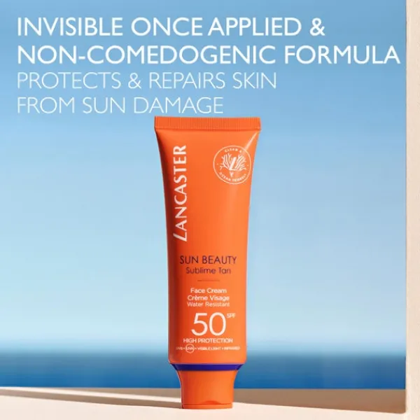 Sun Beauty Lancaster Sublime Tan Face Cream SPF50 50ml Outlet