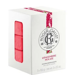 Gingembre Rouge Roger & Gallet Wellbeing Soaps Set 3x100g Online