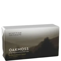 Oakmoss Scottish Fine Soaps Hand & Body Soap 220g Clearance