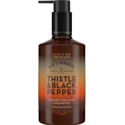 Thistle & Black Pepper Scottish Fine Soaps Conditioning Shampoo 300ml Online