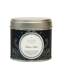 Scented Tin Candles Shearer Candles Clean Slate 228g Online