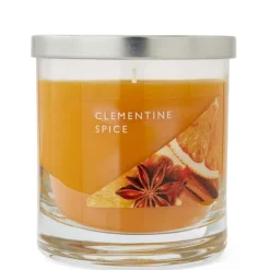 Candles Wax Lyrical Clementine Spice Medium Candle Jar Clearance