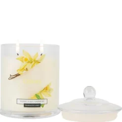 Colony Wax Lyrical Large Candle Jar Vanilla & Cashmere 475g Hot