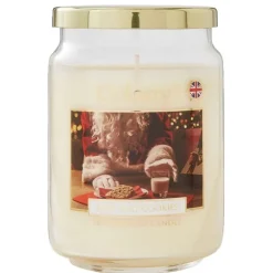 Candles Wax Lyrical Milk & Cookies Large Candle Jar 700g New