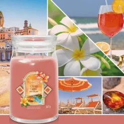 Hello Italy! Yankee Candle Signature Large Jar Capri Glow New