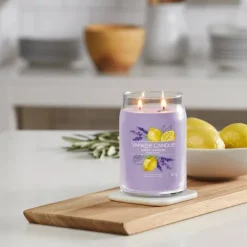 Signature Jar Candle Yankee Candle Large Jar Lemon Lavender 567g Fashion