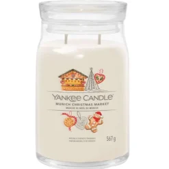 Signature Jar Candle Yankee Candle Large Munich Christmas Market 567g Outlet