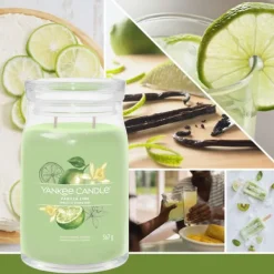 Signature Jar Candle Yankee Candle Large Jar Vanilla Lime 567g Best